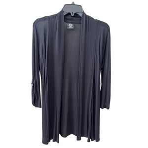 Bobeau Black Open Cardigan size Small